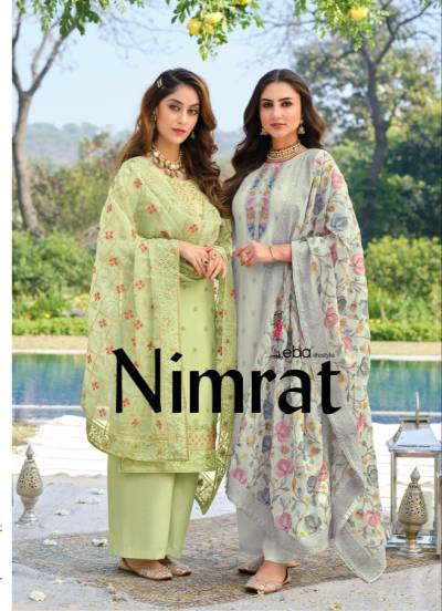 Nimrat By Eba Designer Organza Salwar Kameez Collection